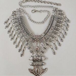 Silver Statement Necklace
